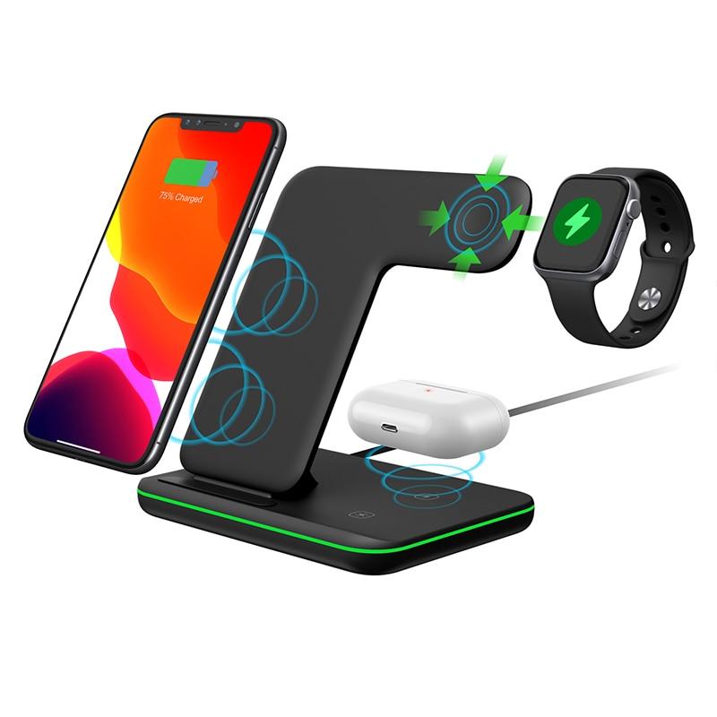 Ninja 3-in-1 15W Fast Wireless Charger for Phone & More